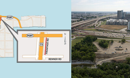 Silver Line Bridge Construction Project Clears Land, Causes Temporary Lane Closure Near Renner/US 75