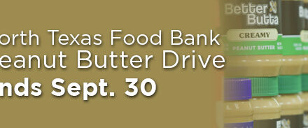 Peanut Butter Drive Ends Sept. 30