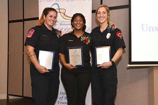 Altrusa Honors Local Heroes, Presents Symbolic Check to City