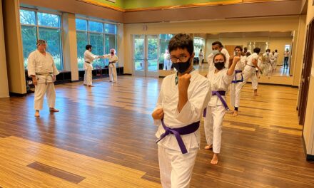 Beyond Karate Participants Reach New Heights