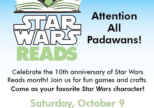 Star Wars Reads Day is Saturday