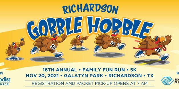 Gobble Hobble 5K and Fun Run Tomorrow at Galatyn Park