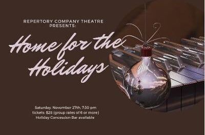 RCT Presents “Home for the Holidays” Nov. 27