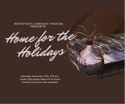 RCT Presents “Home for the Holidays” Nov. 27
