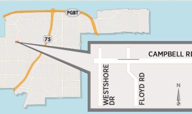 Manhole Project to Close a Lane near Campbell/Floyd Intersection