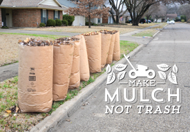 City’s Curbside BABIC Program Turns Leaves Into Mulch/Compost