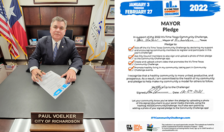 Mayor Signs It’s Time Texas Pledge