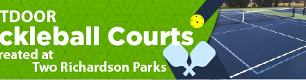 Outdoor Pickleball Courts Created at Two Richardson Parks