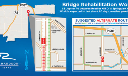 Jupiter Road Lane Closures South of Springpark Way