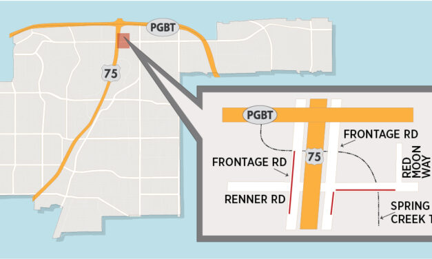 Fiber Optic Work to Close Lanes Near Renner/US 75 Intersection