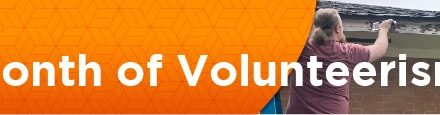 Today Begins Month of Volunteerism