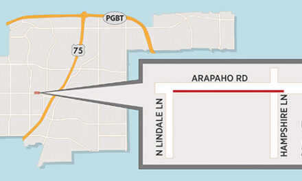 Lane Closure Expected near Arapaho/Hampshire