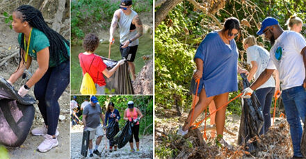 Law Firm Volunteers Clean Up Parks, Set Record