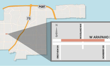 Temporary Lane Closure Expected on Arapaho near Senior Center