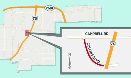 Lane Closures Expected on Collins South of Campbell