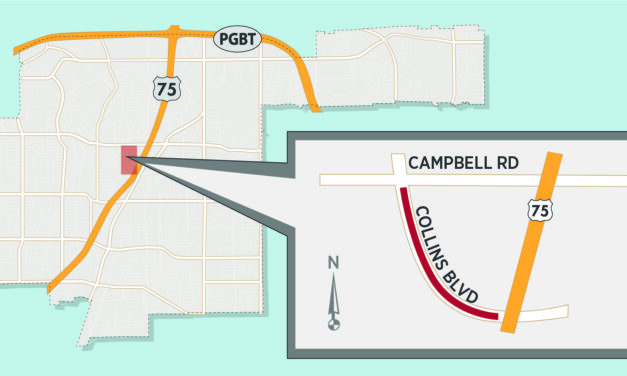 Lane Closures Expected on Collins South of Campbell