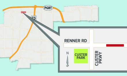 Lane Closures Expected on Renner Near Custer Parkway 