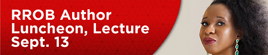 RROB Author Luncheon, Lecture Sept. 13 