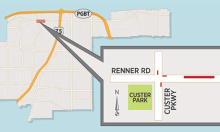 Lane Closures Expected at Custer/Renner Intersection 