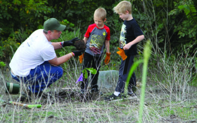 Native Plant Event Held in Wetlands Near UT Dallas