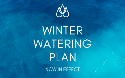 Winter Water Plan Now in Effect