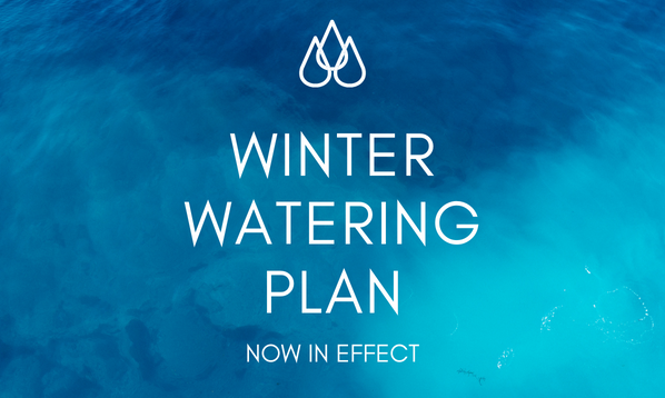 Winter Water Plan Now in Effect