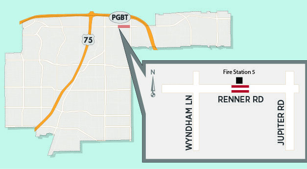 Signal Work to Close Lanes on Renner Road West of Jupiter