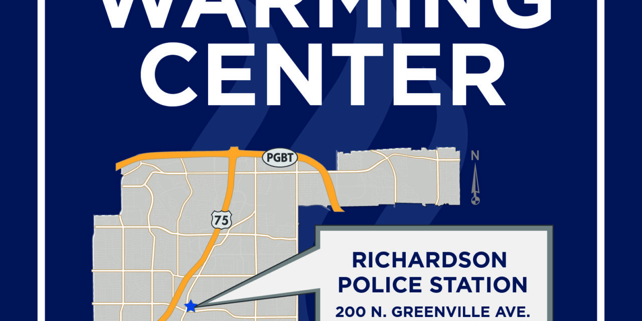 Police Department Serving as Warming Center