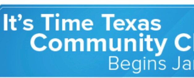 It’s Time Texas Community Challenge Begins Jan. 9