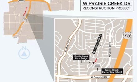 West Prairie Creek Lane Closures Beginning Monday, Jan. 9