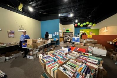 RISD Used Book Fair Continues at New Location