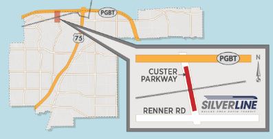 Custer Parkway to Close Temporarily between Renner, Bush Turnpike Feb. 24-27; Traffic Delays Expected