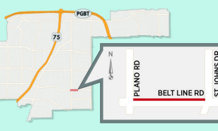 <strong>Lane Closure Planned on Belt Line, East of Plano Road</strong> 