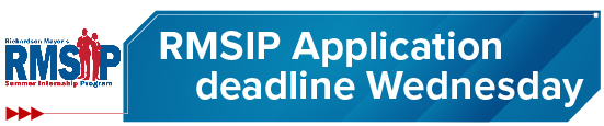 <strong>RMSIP Student Application Deadline Wednesday</strong>