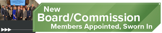 <strong>New Board/Commission Members Appointed, Sworn In</strong> 
