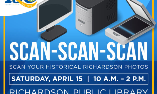 Save the Date: Photo Scanning Event April 15