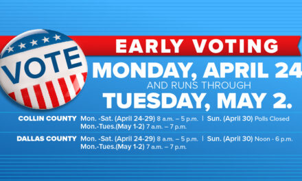 Early Voting Begins April 24 for May 6 Election