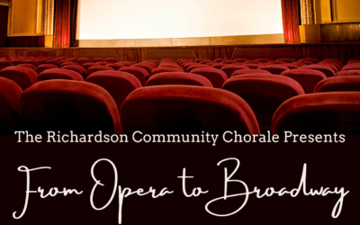 Richardson Community Chorale Concert April 28