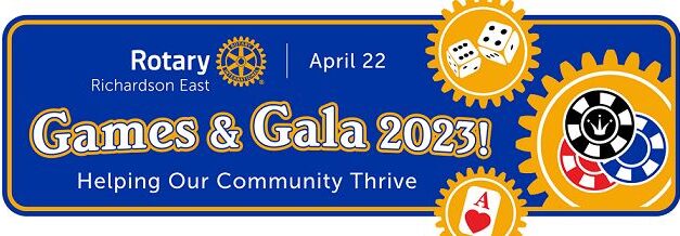 Rotary Games & Gala April 22