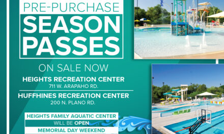 Swimming Pool Season Passes Available