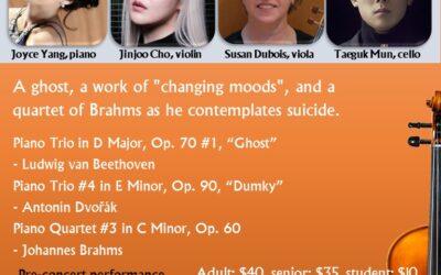 Chamber Music International Season Finale Concert May 20