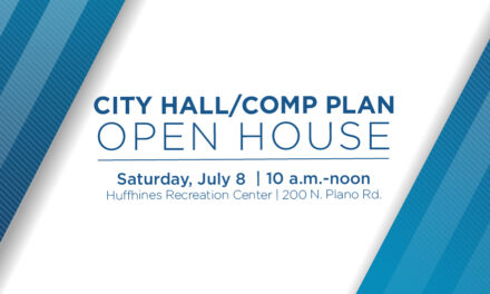 Second Open House for Comprehensive Plan Update/New City Hall July 8