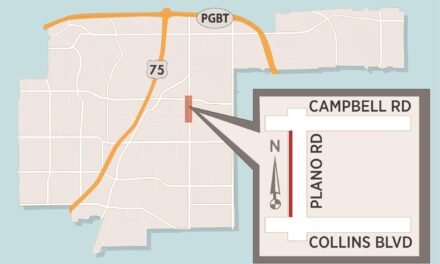 Lane Closure Expected on Plano Road South of Campbell 