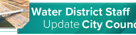 Water District Staff Update City Council