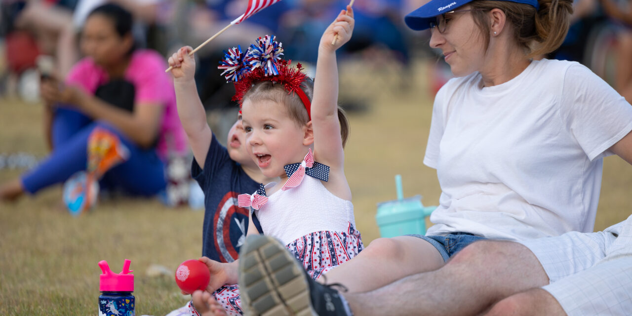 Richardson Family 4th Celebration Held at Breckinridge Park 