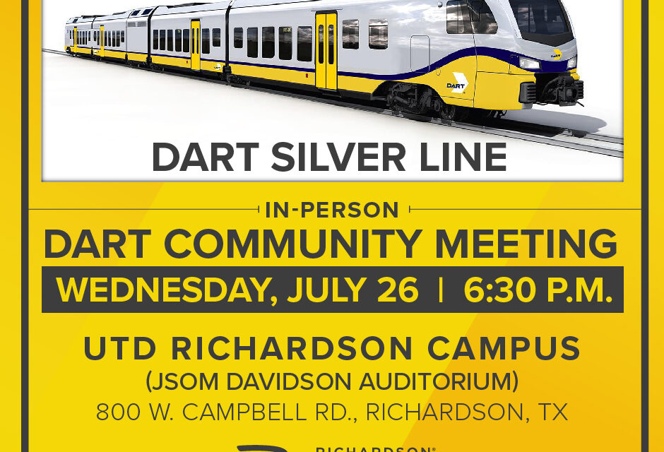 DART Silver Line Community Meeting Wednesday 