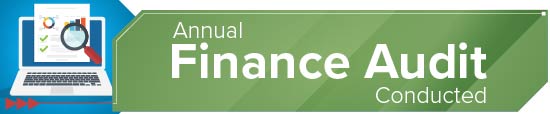 Annual Finance Audit Conducted 