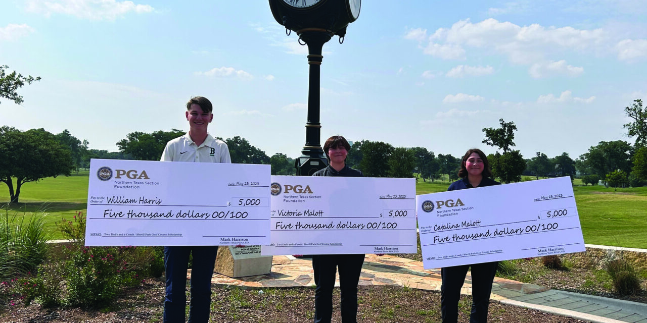 2023 Sherrill Park Scholarship Awarded to Three Former Berkner Golfers