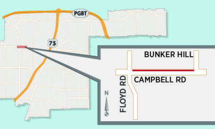 Campbell Road Lane Closure Due to Gas Main Repair 