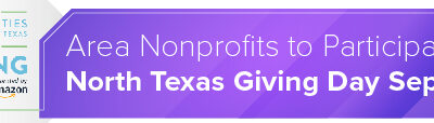 Area Nonprofits to Participate in North Texas Giving Day Sept. 21